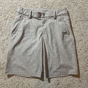 Lululemon Shorts 32 Mens Kahuna Chino Golf 10" Inseam Beige Hashtag